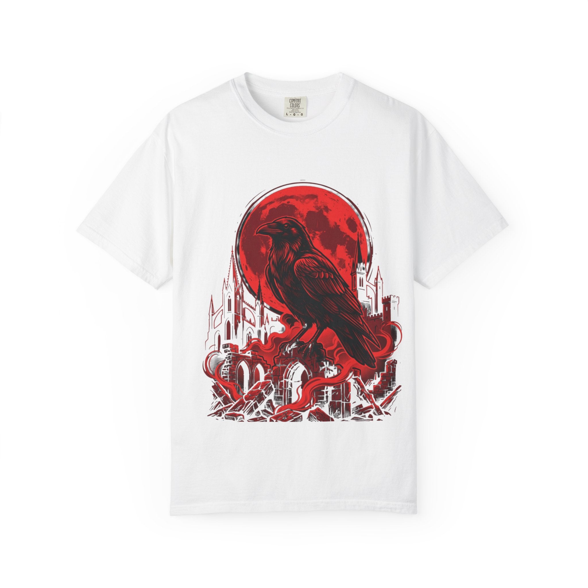 Raven Moon Graphic T-Shirt